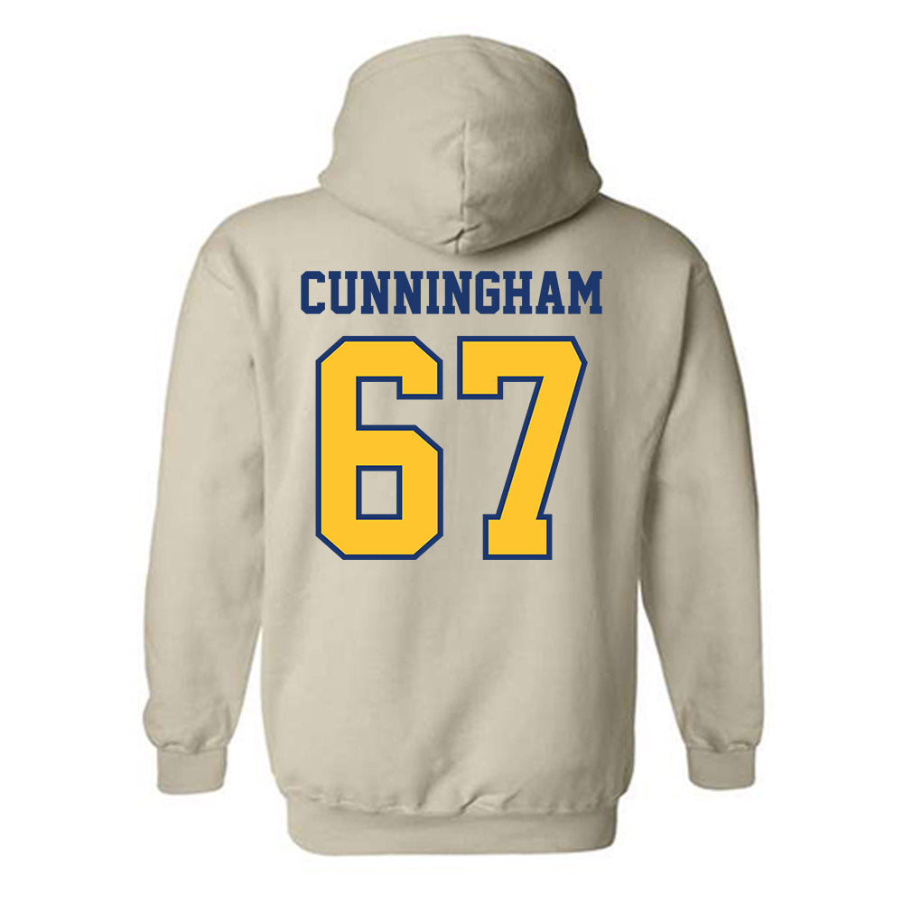 North Carolina A&T - NCAA Football : Calvin Cunningham - Hooded Sweatshirt-1