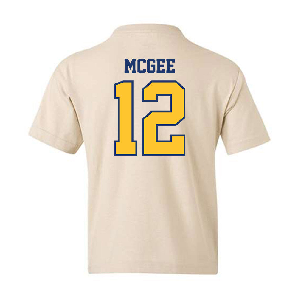 North Carolina A&T - NCAA Football : Devin McGee - Youth T-Shirt-1