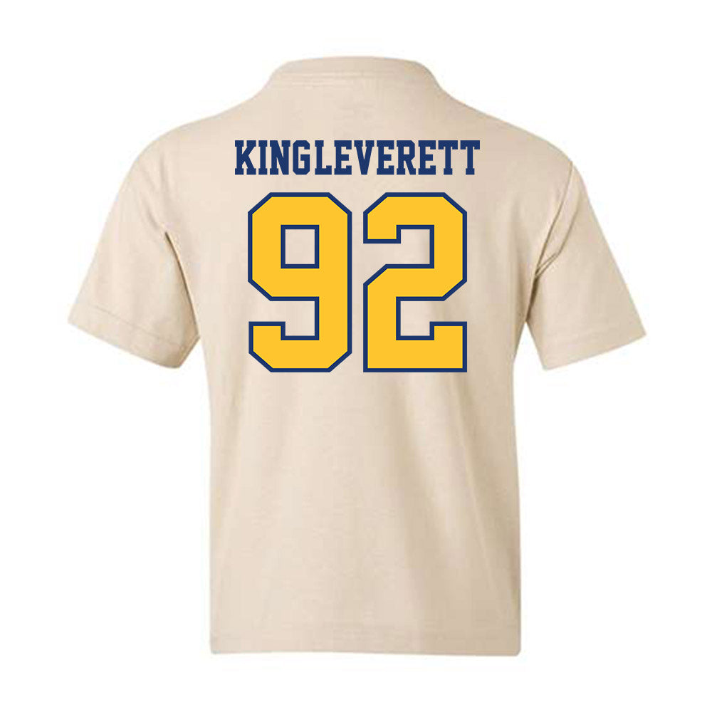 North Carolina A&T - NCAA Football : Jelani King-Leverett - Youth T-Shirt-1