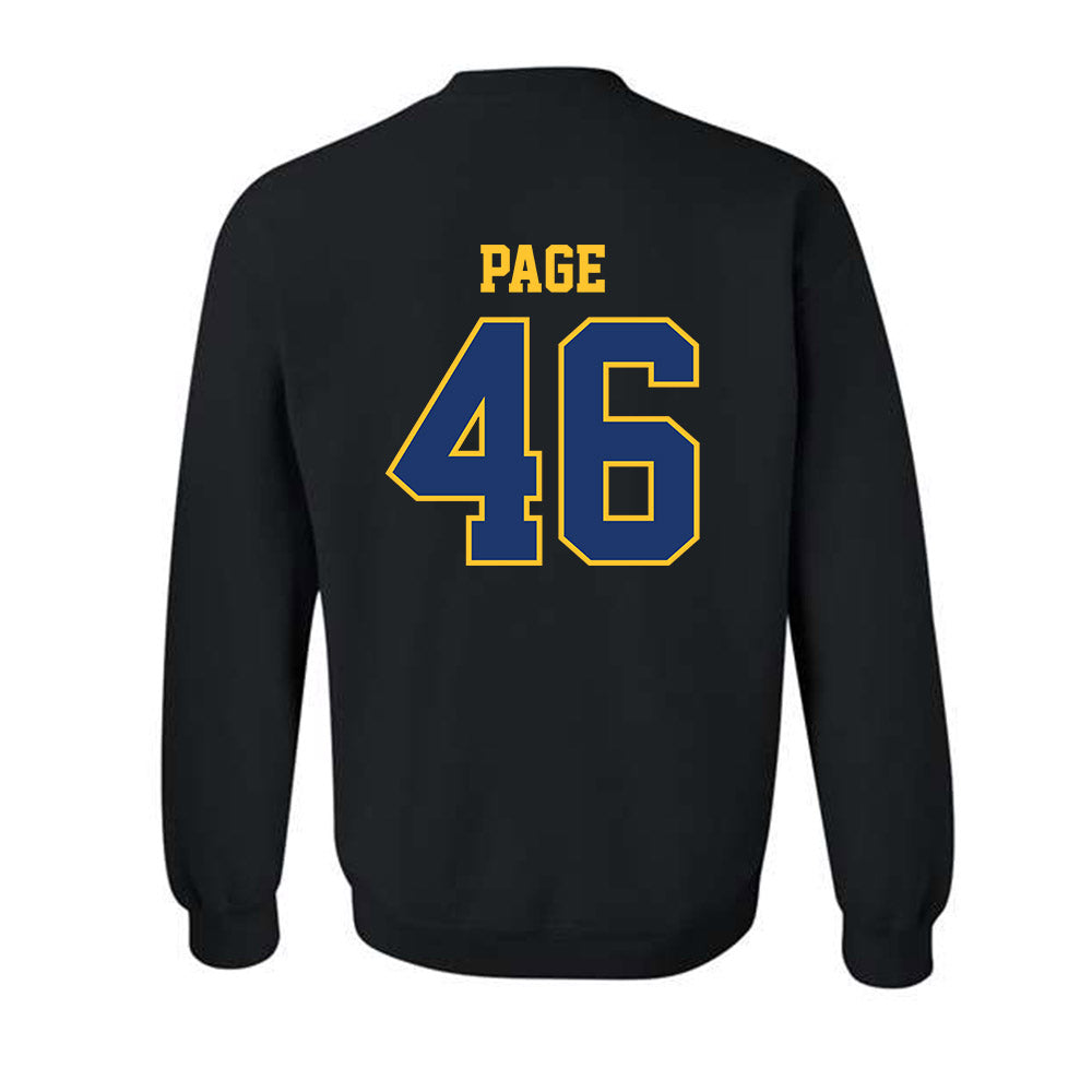 North Carolina A&T - NCAA Football : DJ Page - Classic Shersey Crewneck Sweatshirt-1
