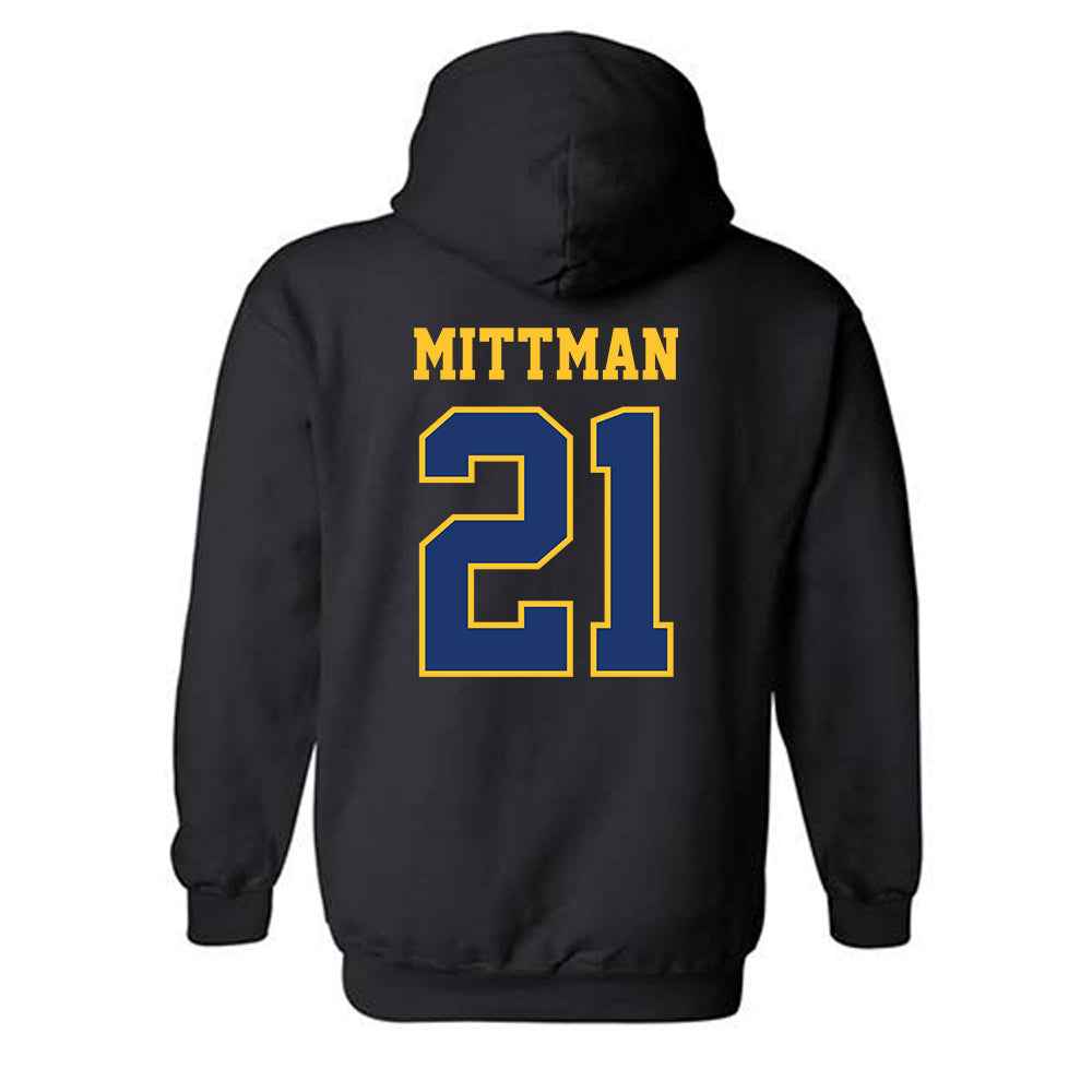 North Carolina A&T - NCAA Football : tre Mittman - Classic Shersey Hooded Sweatshirt-1