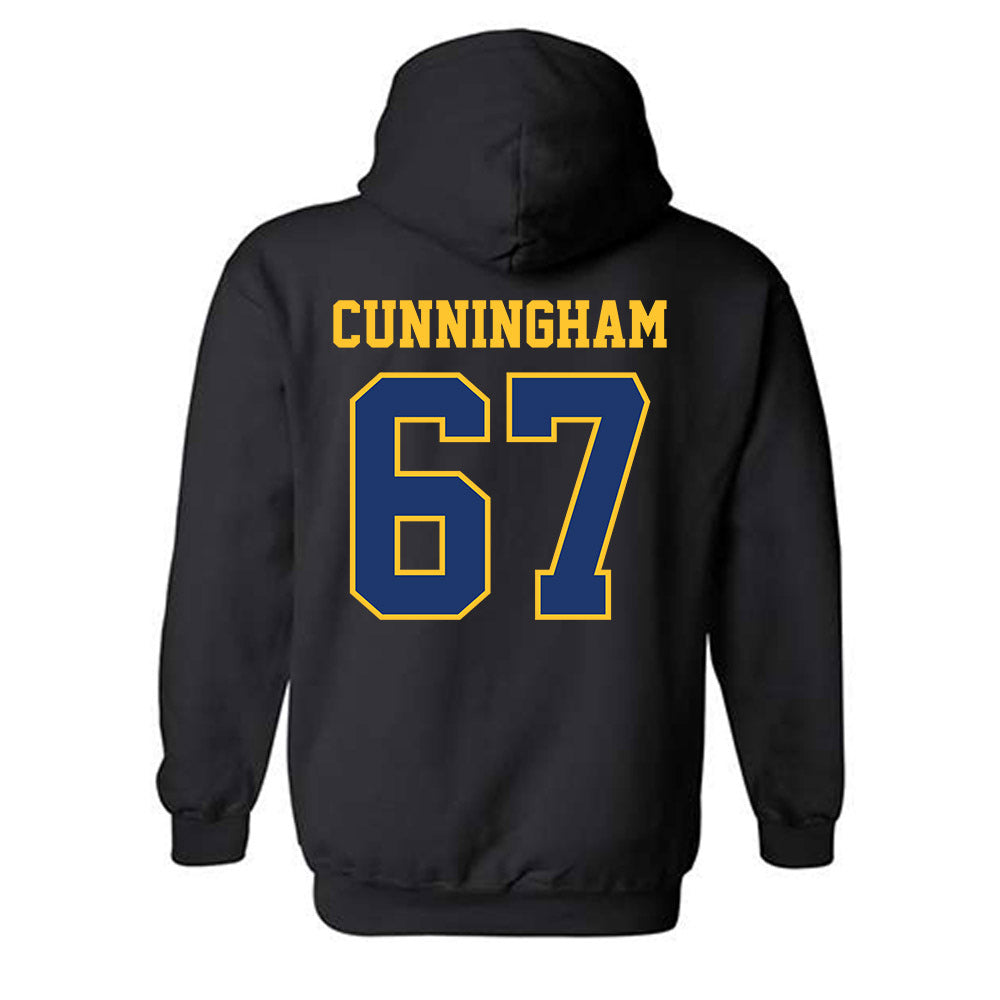 North Carolina A&T - NCAA Football : Calvin Cunningham - Classic Shersey Hooded Sweatshirt-1