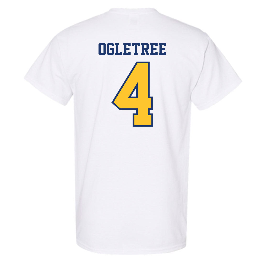 North Carolina A&T - NCAA Men's Basketball : Bryson Ogletree - T-Shirt-1