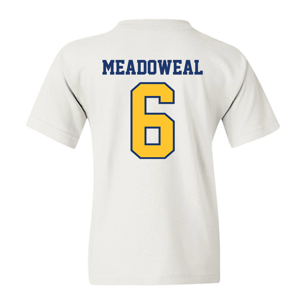 North Carolina A&T - NCAA Women's Volleyball : Charlie Meadoweal - Youth T-Shirt-1