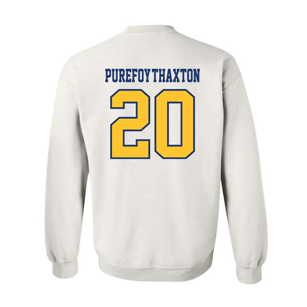 North Carolina A&T - NCAA Football : Jamaal Purefoy-Thaxton - Crewneck Sweatshirt-1