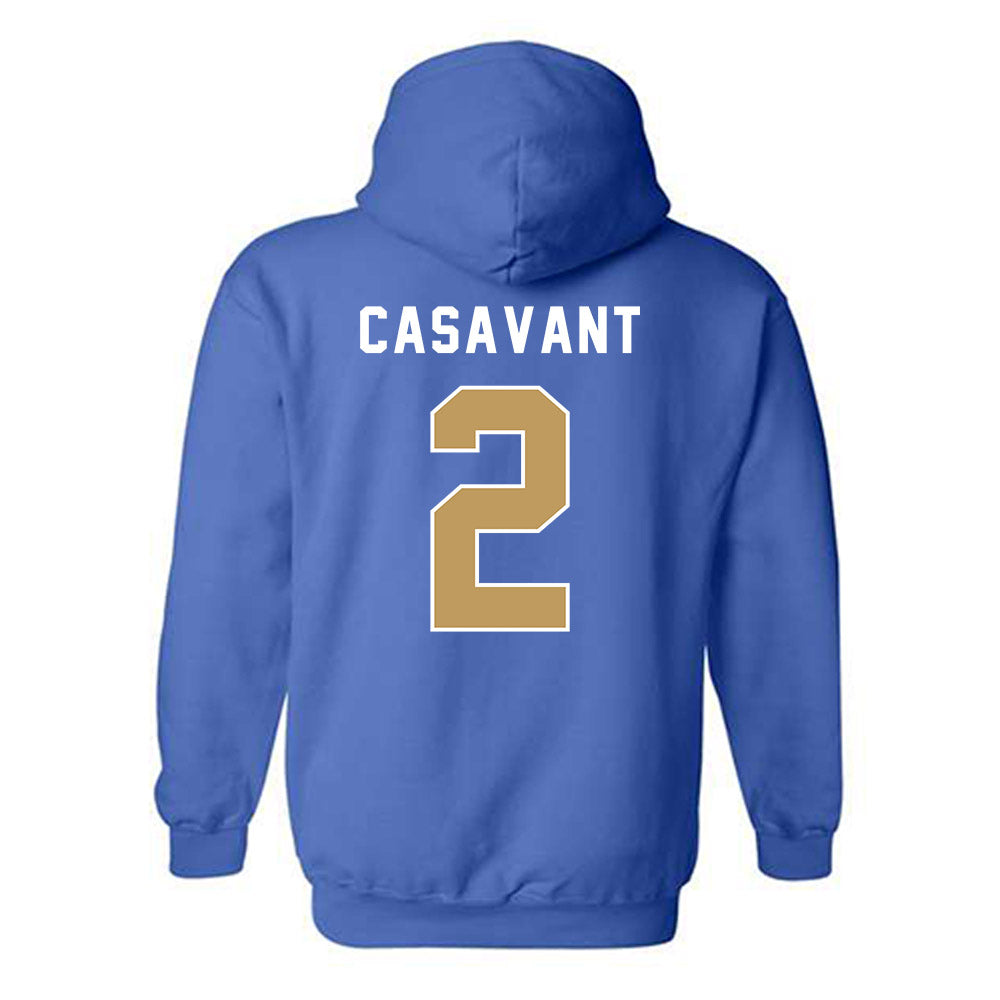 Husson - NCAA Softball : Allison Casavant - Classic Shersey Hooded Sweatshirt-1