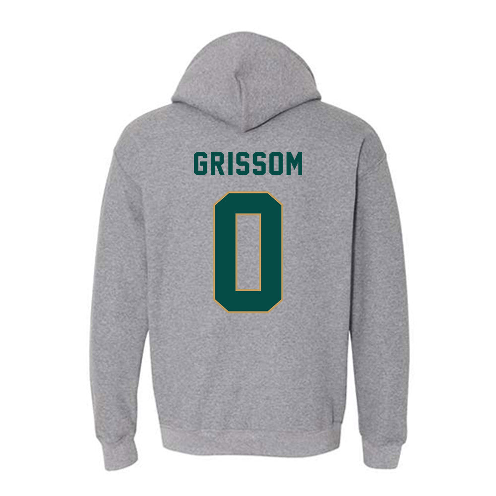 Husson - NCAA Men's Basketball : Jeremiah Grissom - Hooded Sweatshirt-1
