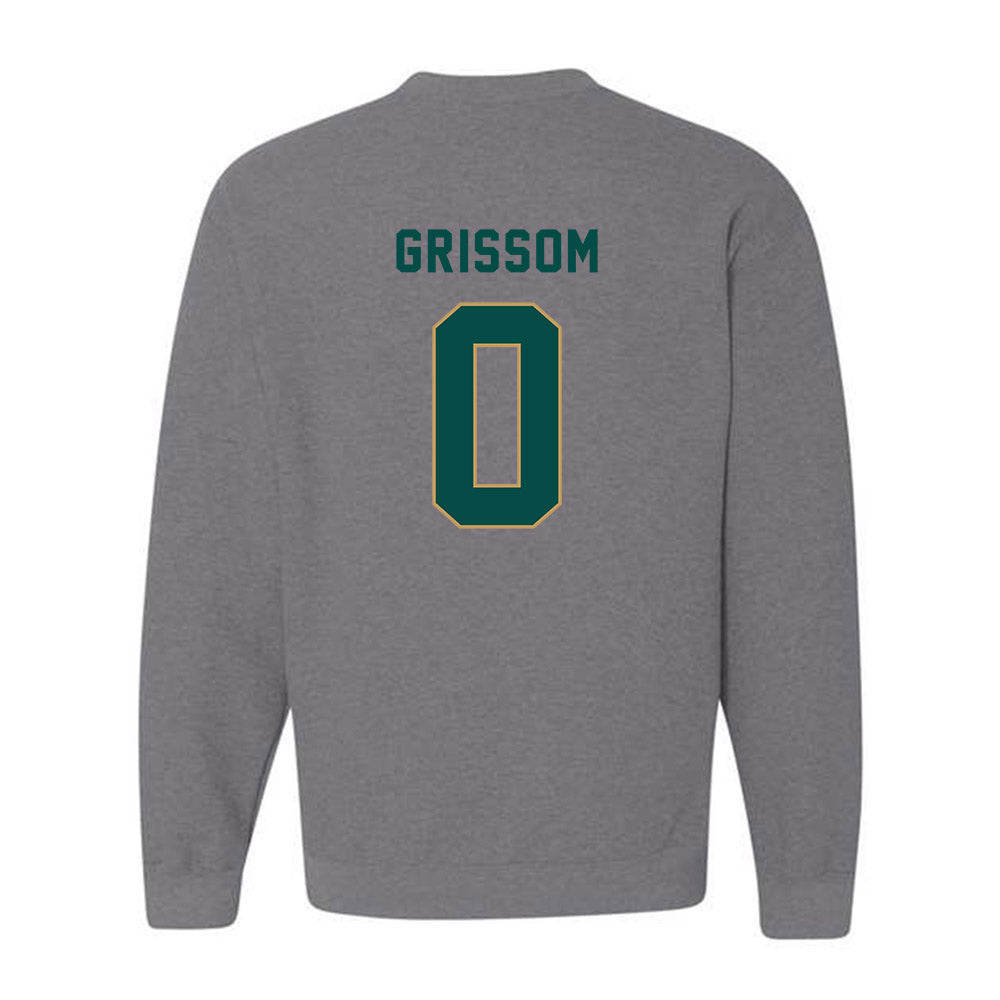 Husson - NCAA Men's Basketball : Jeremiah Grissom - Crewneck Sweatshirt-1