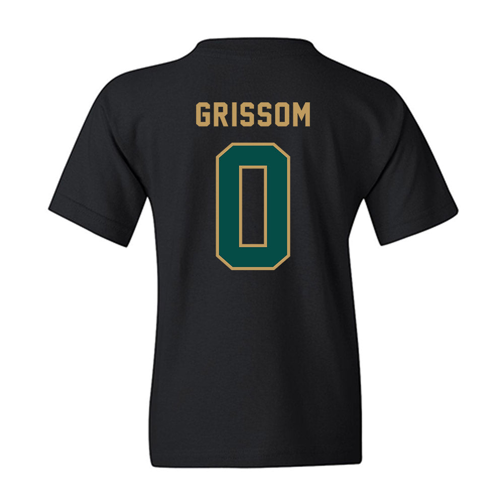 Husson - NCAA Men's Basketball : Jeremiah Grissom - Youth T-Shirt-1