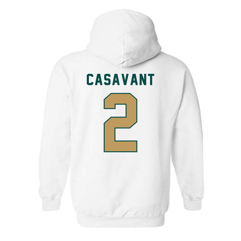 Husson - NCAA Softball : Allison Casavant - Hooded Sweatshirt-1