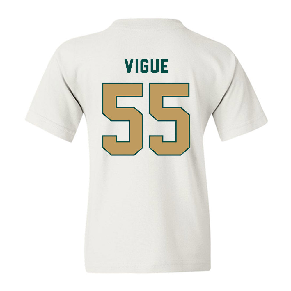 Husson - NCAA Football : brody vigue - Youth T-Shirt-1