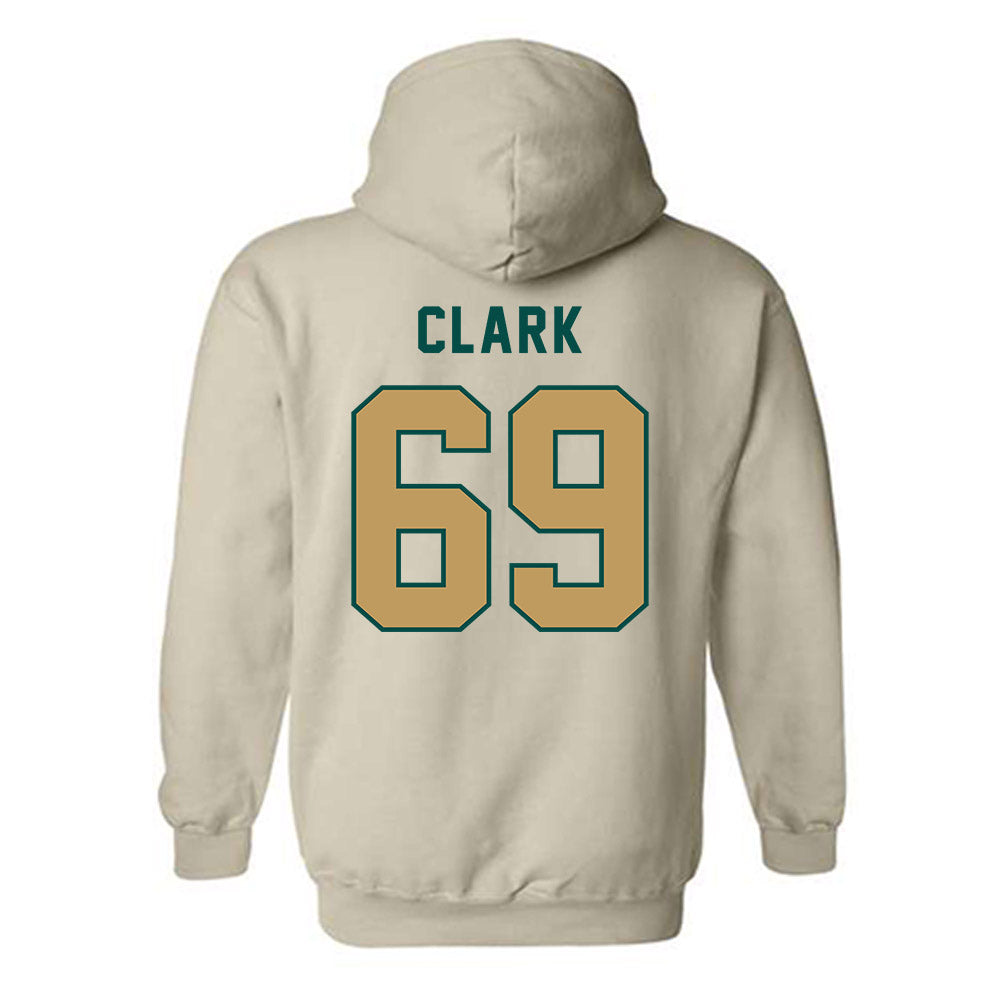Husson - NCAA Football : Austin Clark - Hooded Sweatshirt-1