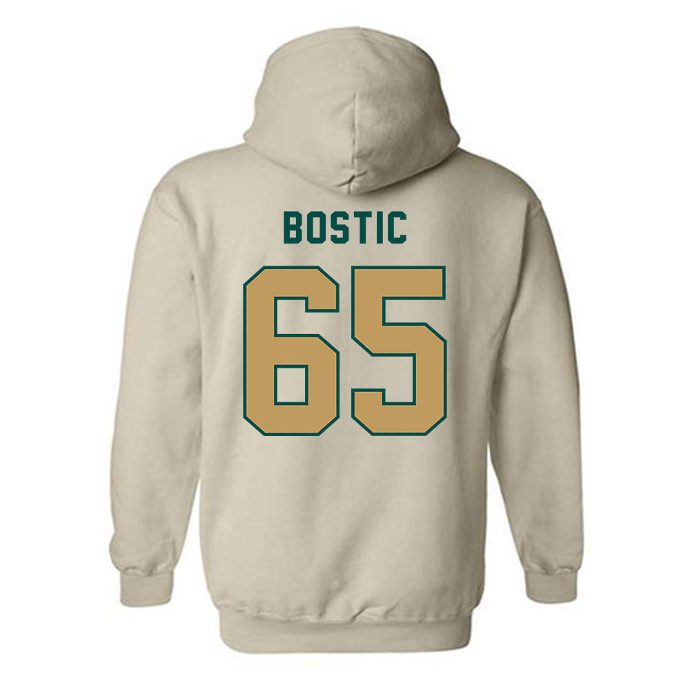 Husson - NCAA Football : Blaine Bostic - Hooded Sweatshirt-1