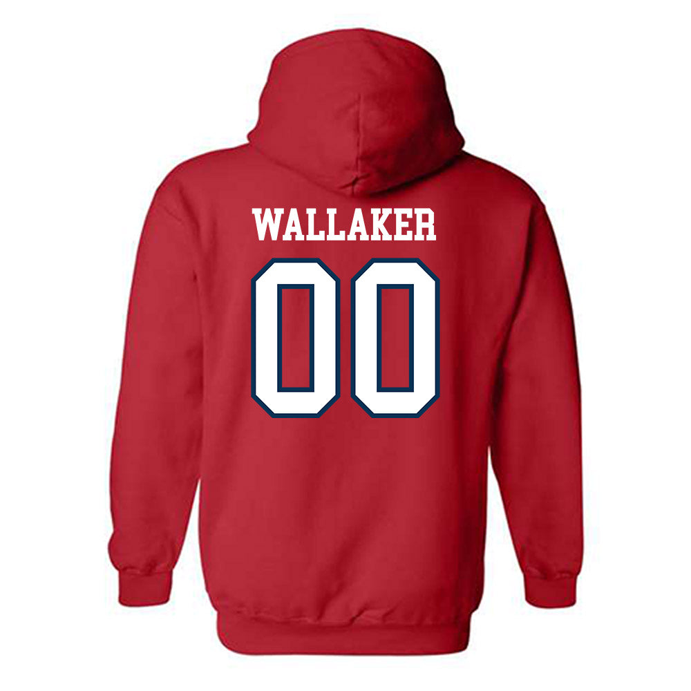 Saginaw Valley - NCAA Men's Basketball : cade wallaker - Hooded Sweatshirt-1