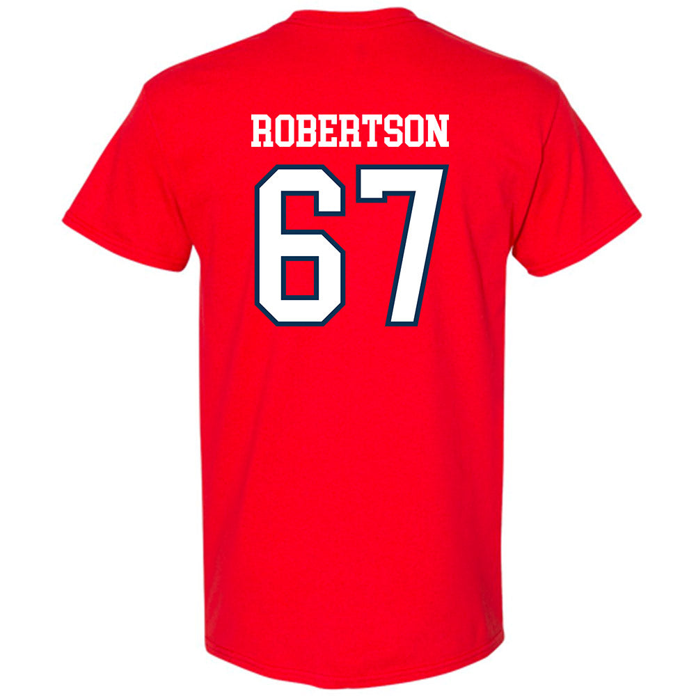 Saginaw Valley - NCAA Football : Paulie Robertson - T-Shirt-1