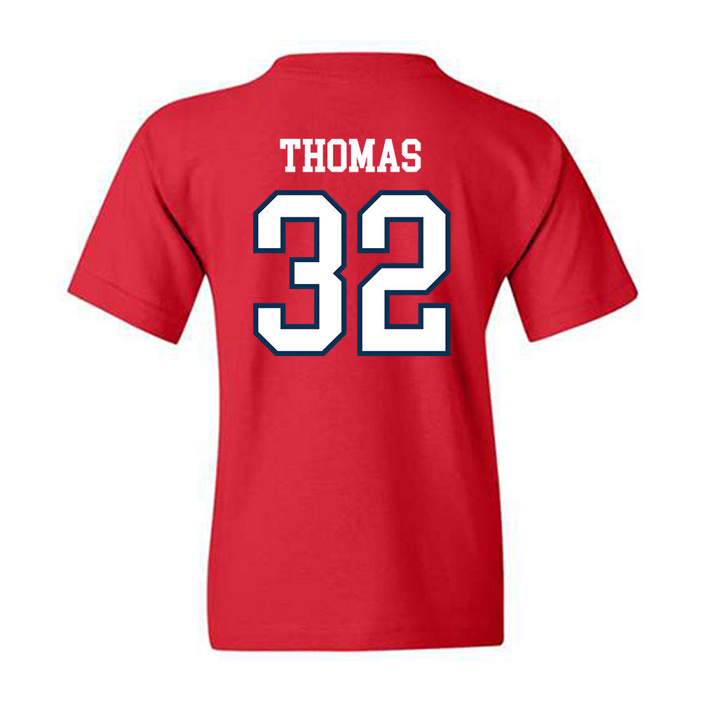 Saginaw Valley - NCAA Football : Jamil Thomas - Youth T-Shirt-1
