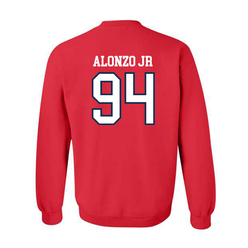 Saginaw Valley - NCAA Football : Timothy Alonzo Jr - Crewneck Sweatshirt-1