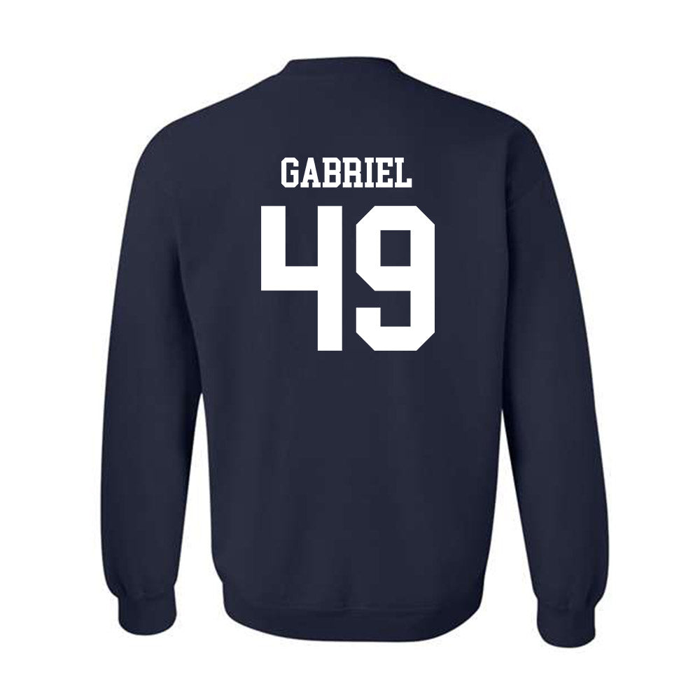 Saginaw Valley - NCAA Football : George Gabriel - Crewneck Sweatshirt-1