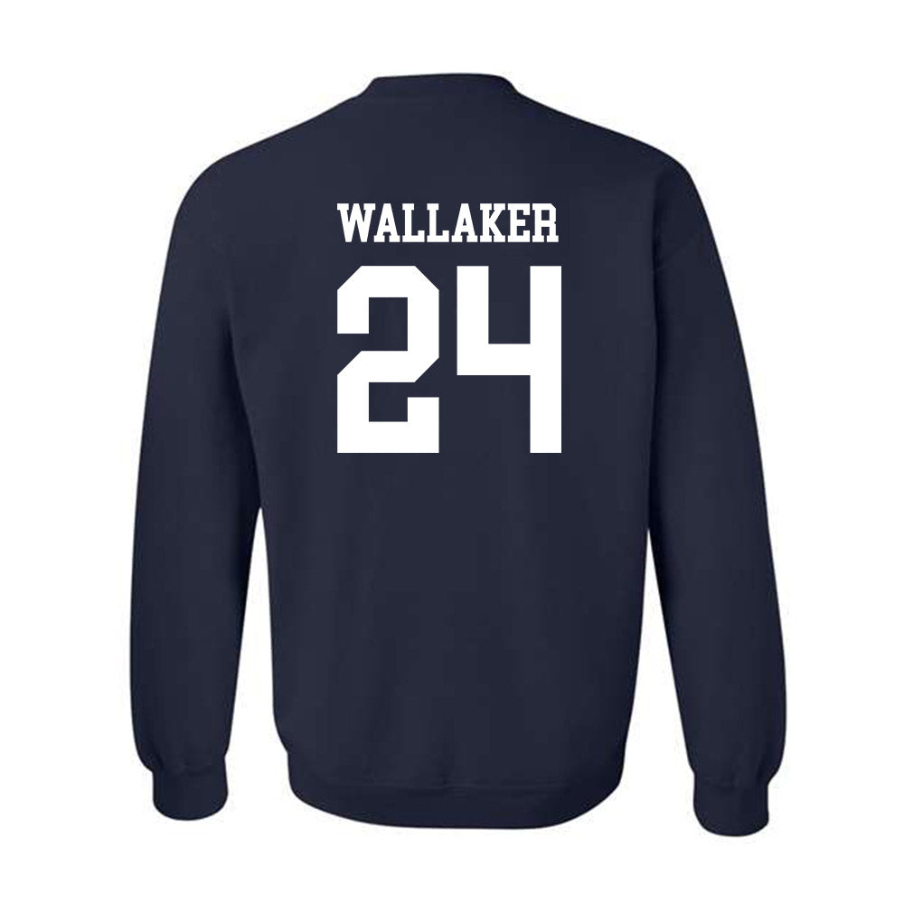 Saginaw Valley - NCAA Men's Basketball : cade wallaker - Crewneck Sweatshirt-1