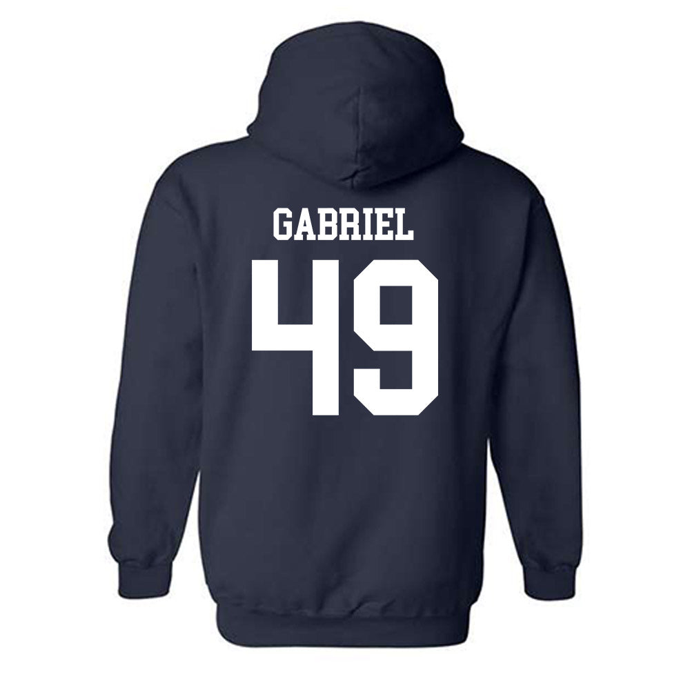 Saginaw Valley - NCAA Football : George Gabriel - Hooded Sweatshirt-1
