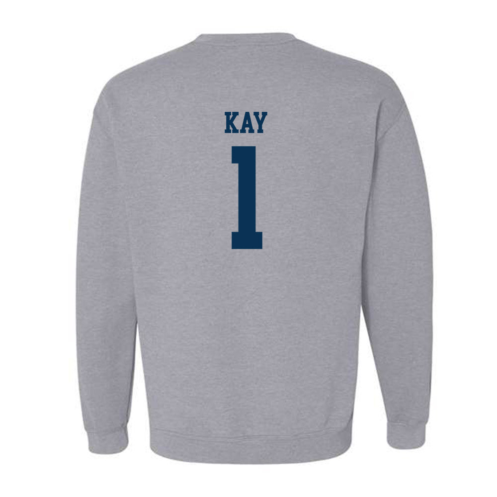 Saginaw Valley - NCAA Men's Soccer : Nick Kay - Crewneck Sweatshirt-1