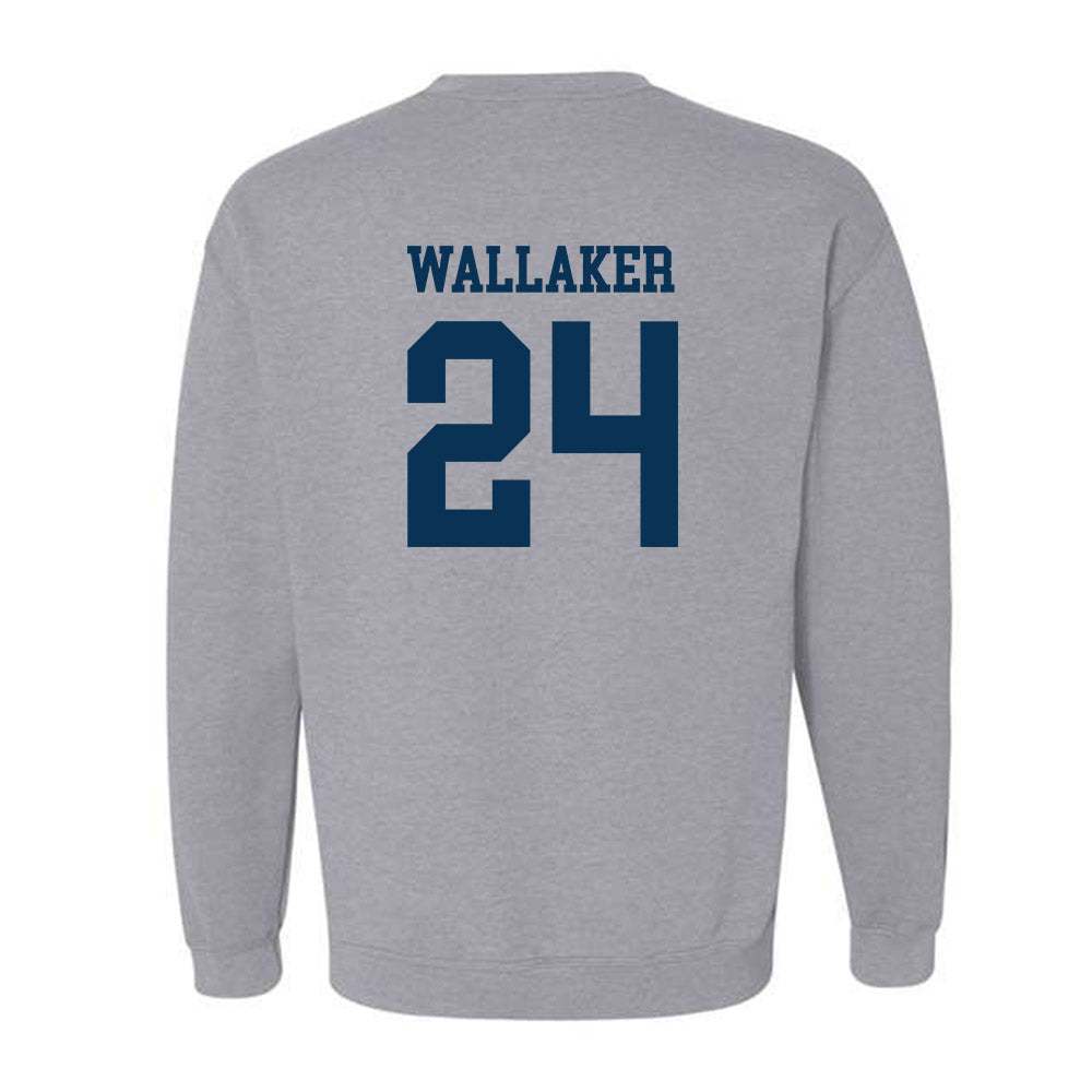Saginaw Valley - NCAA Men's Basketball : cade wallaker - Crewneck Sweatshirt-1