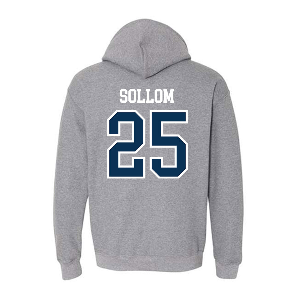 Saginaw Valley - NCAA Women's Basketball : Lauren Sollom - Hooded Sweatshirt-1