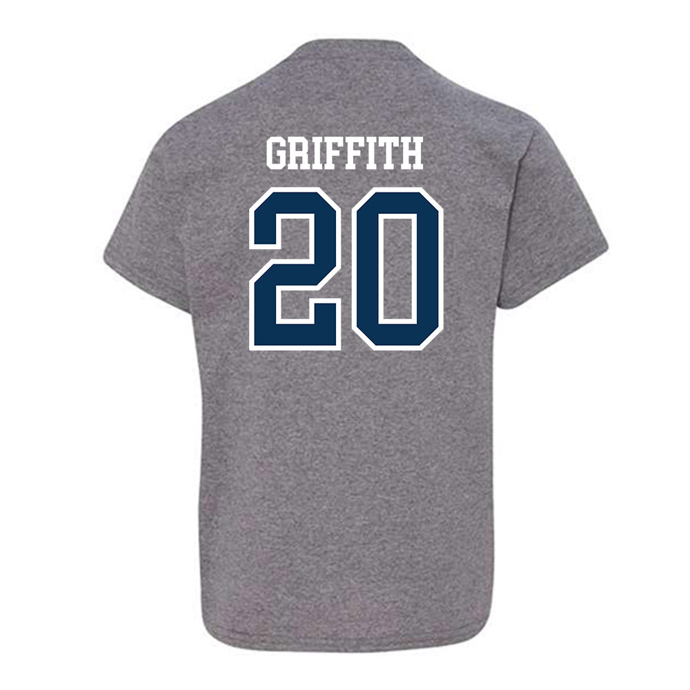 Saginaw Valley - NCAA Men's Soccer : Justin Griffith - Youth T-Shirt-1