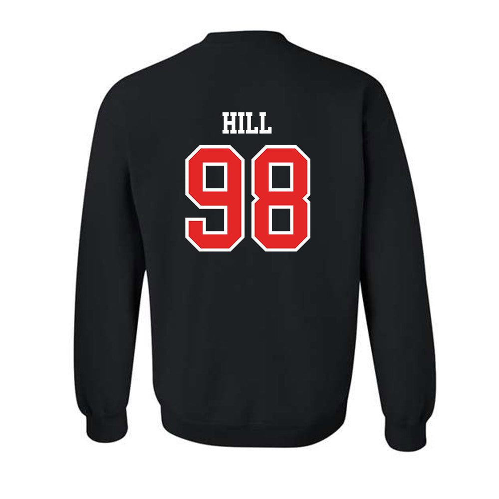 Saginaw Valley - NCAA Football : Allon Hill - Classic Shersey Crewneck Sweatshirt-1