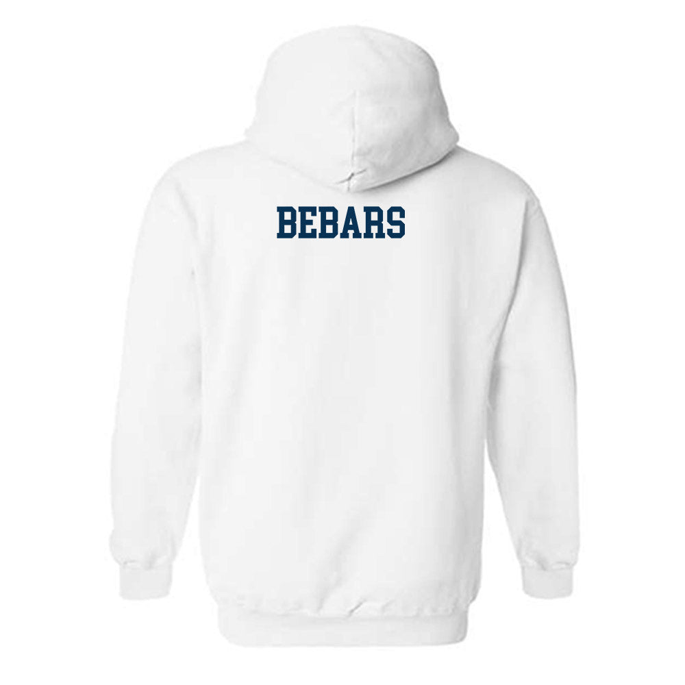Saginaw Valley - NCAA Men's Swimming & Diving : Adam Bebars - Hooded Sweatshirt-1