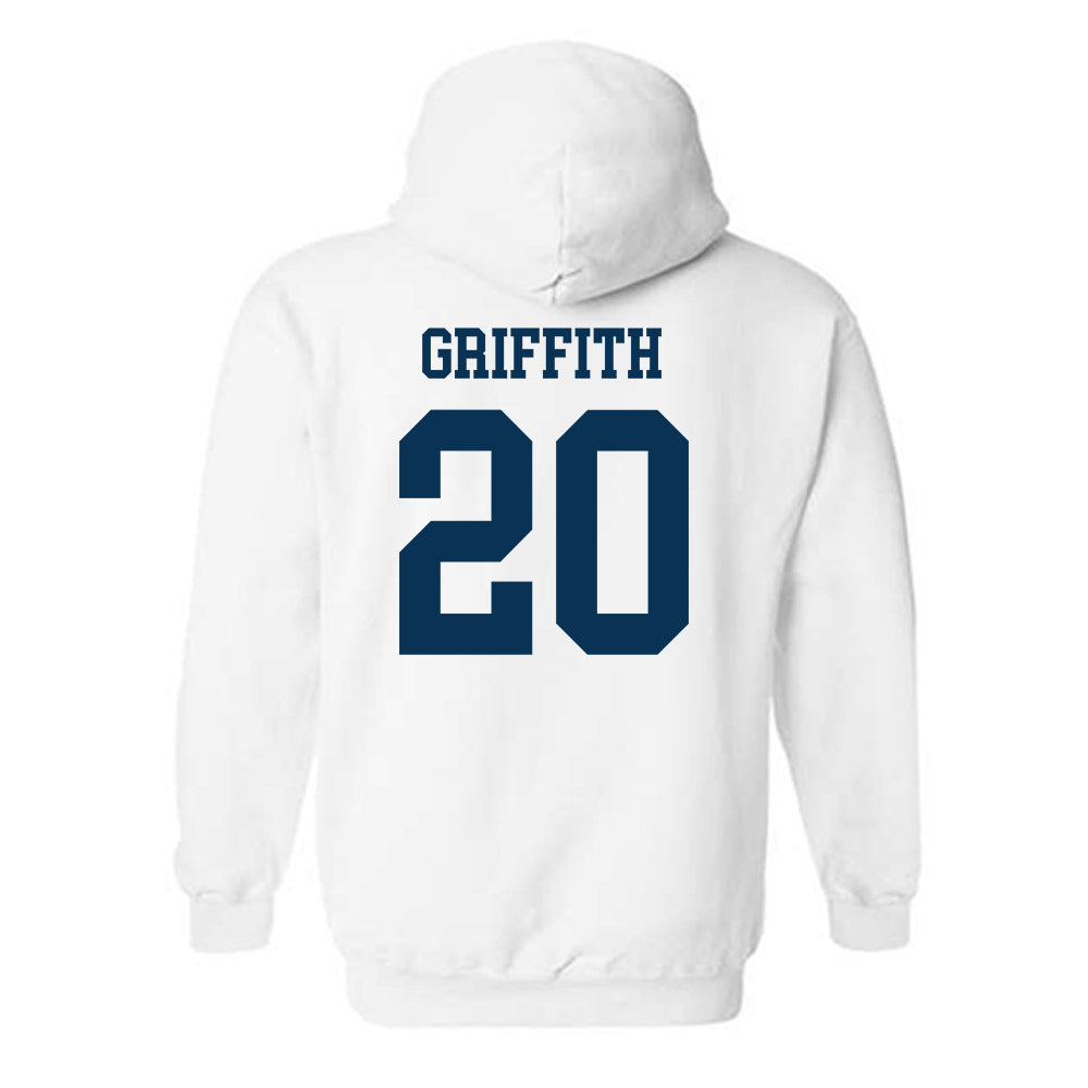 Saginaw Valley - NCAA Men's Soccer : Justin Griffith - Hooded Sweatshirt-1