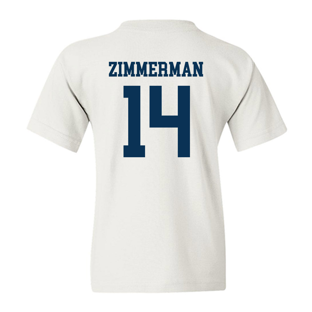 Saginaw Valley - NCAA Men's Soccer : Liam Zimmerman - Youth T-Shirt-1