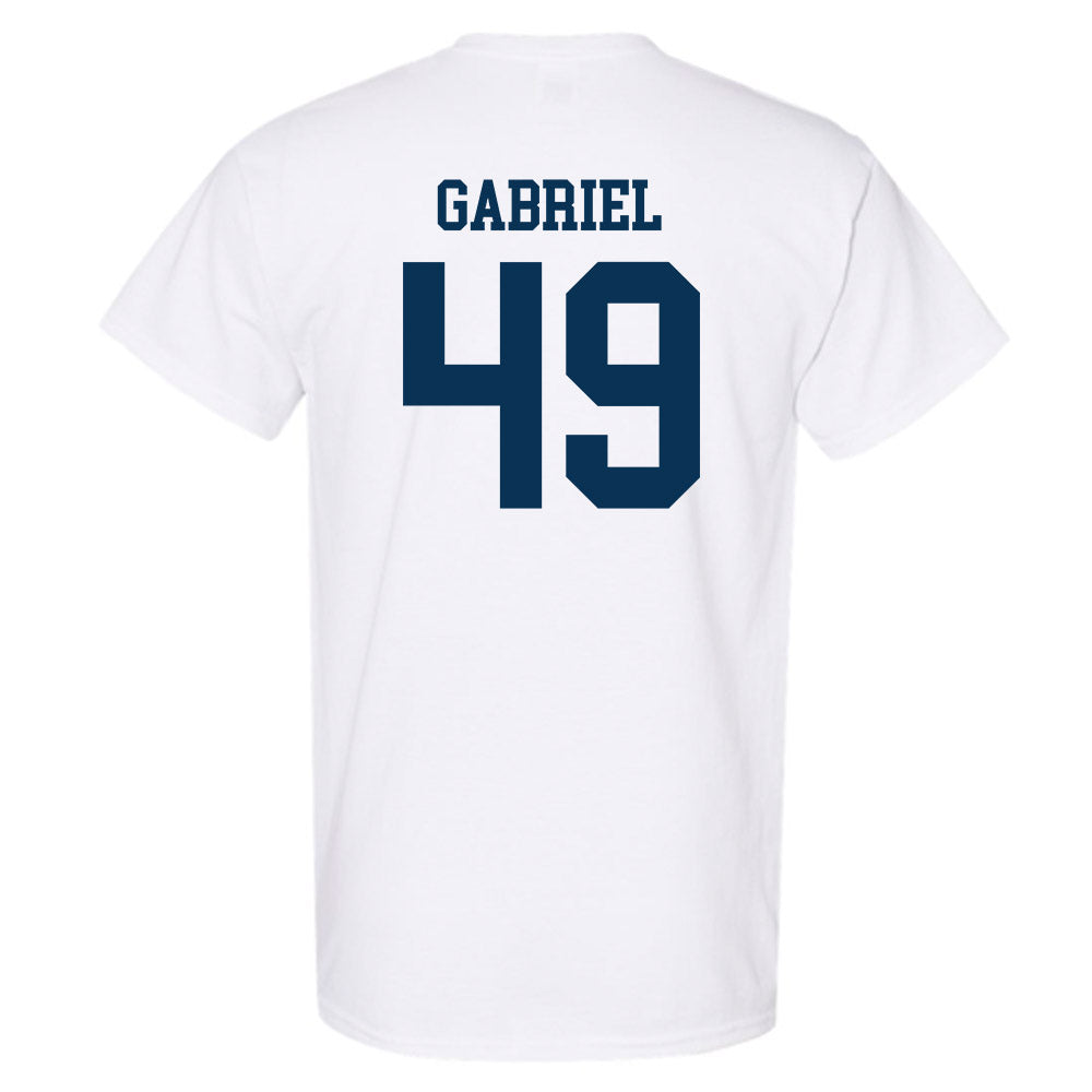 Saginaw Valley - NCAA Football : George Gabriel - T-Shirt-1