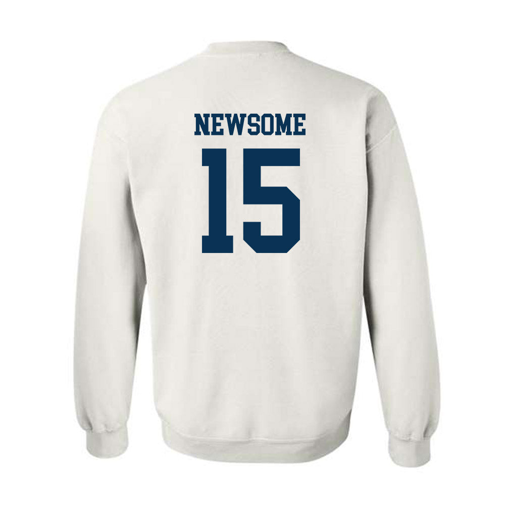 Saginaw Valley - NCAA Men's Basketball : Niko Newsome - Crewneck Sweatshirt-1