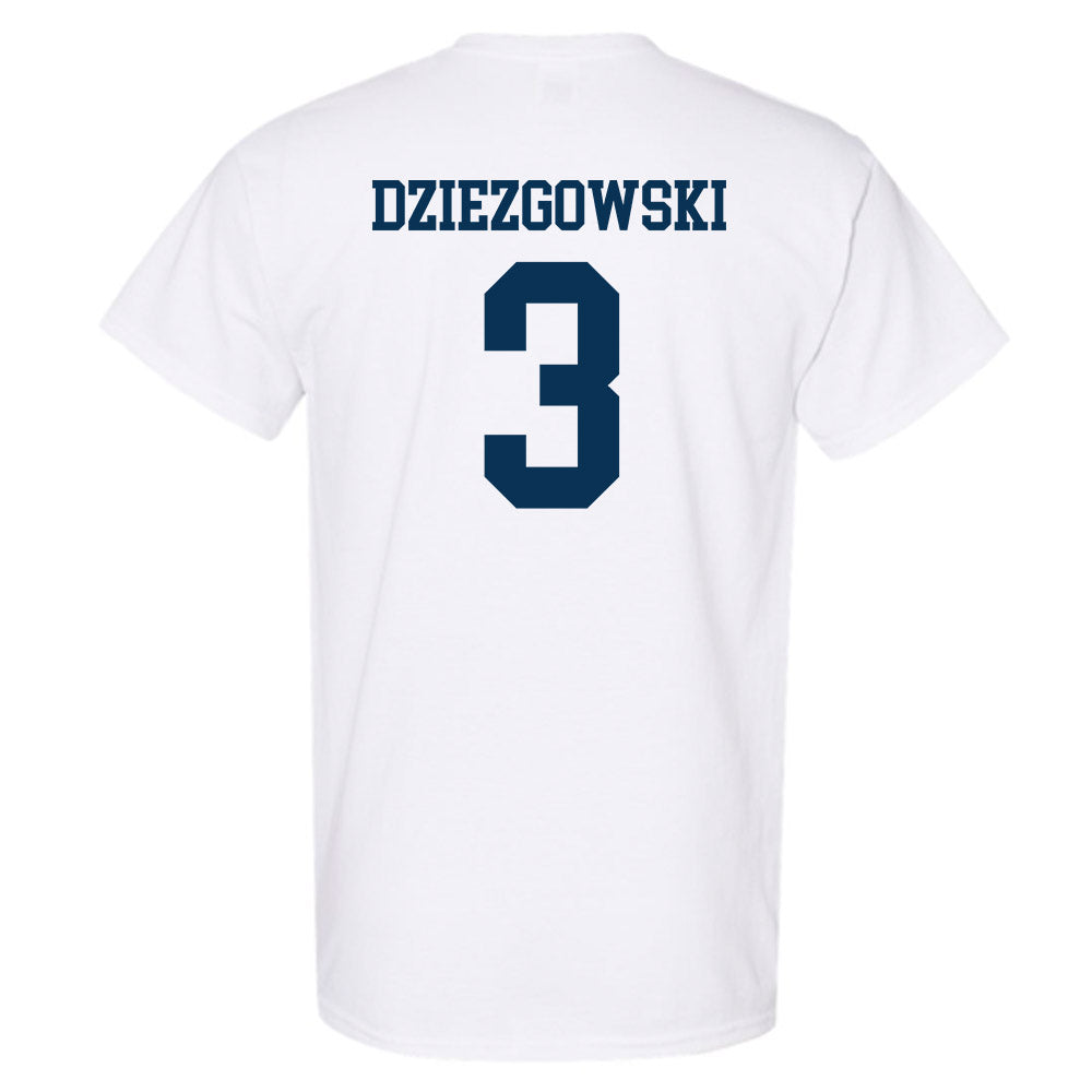 Saginaw Valley - NCAA Women's Basketball : Emma Dziezgowski - T-Shirt-1