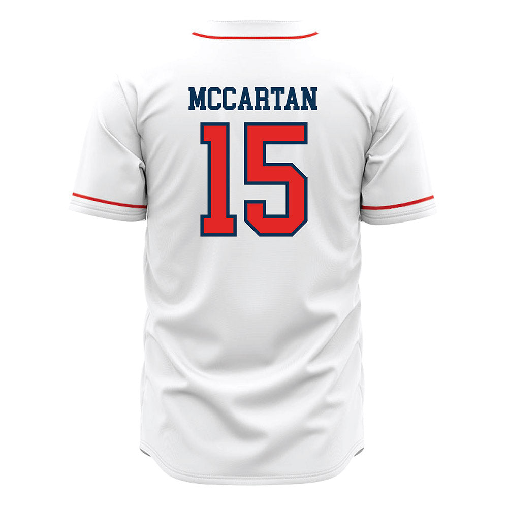Saginaw Valley - NCAA Baseball : Ryan Mccartan - Jersey-1