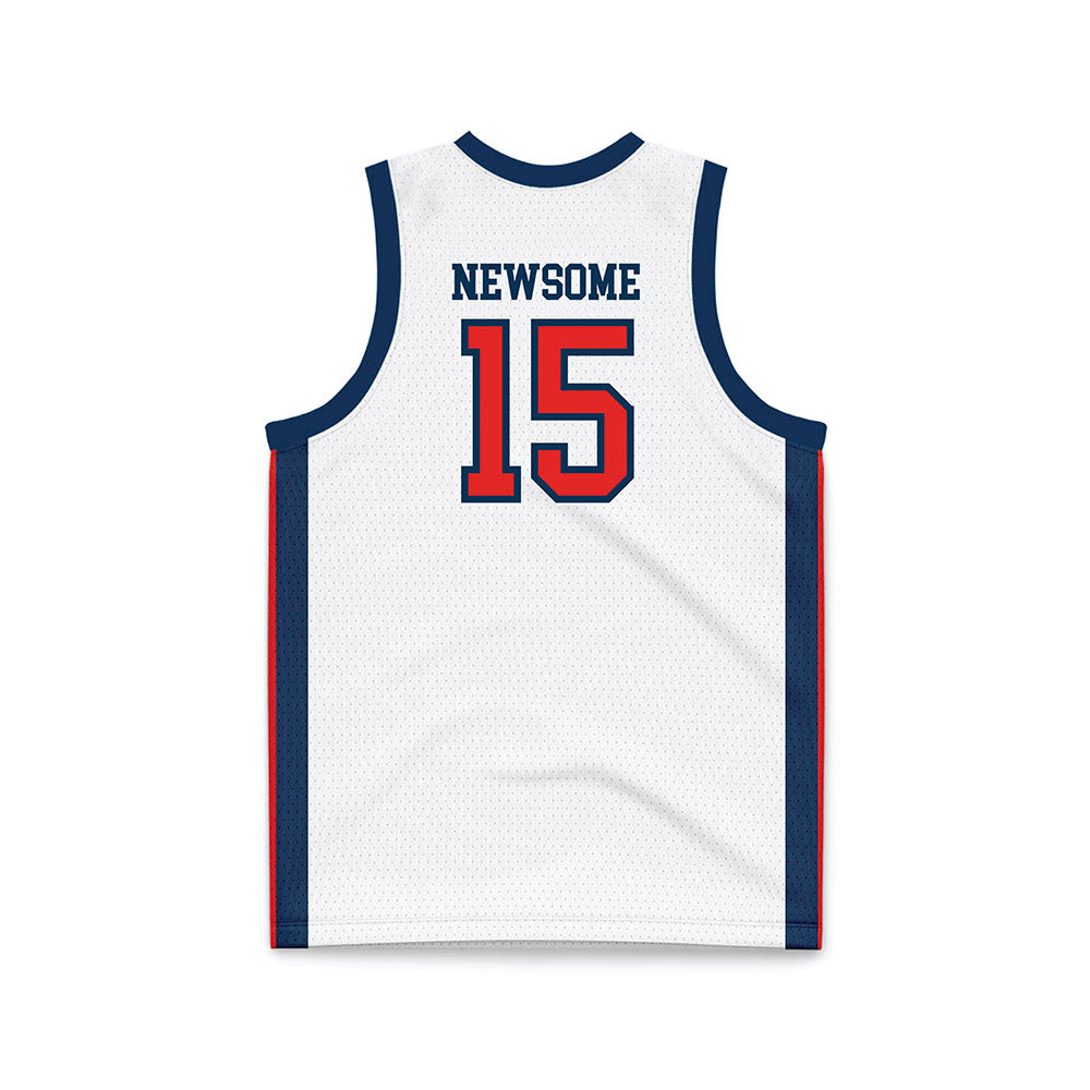 Saginaw Valley - NCAA Men's Basketball : Niko Newsome - Basketball Jersey-1
