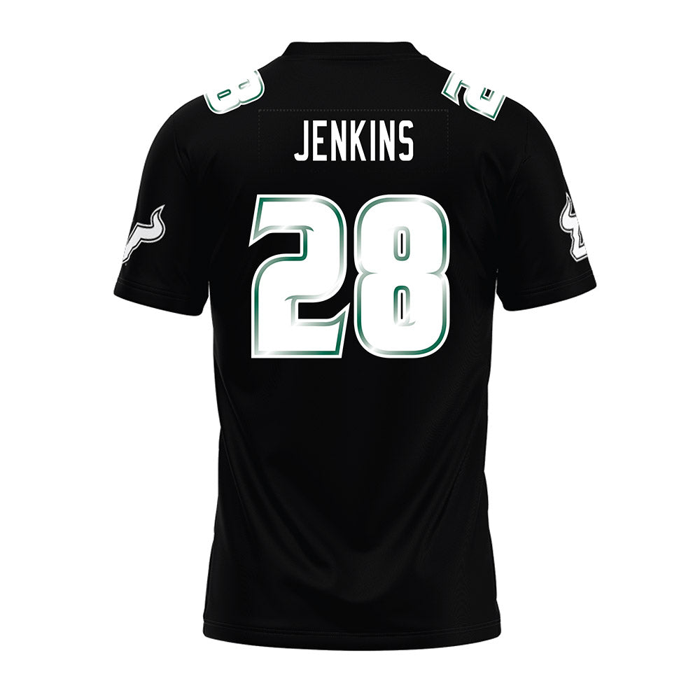 USF - NCAA Football : Ryan Jenkins - Black Premium Football Jersey-1