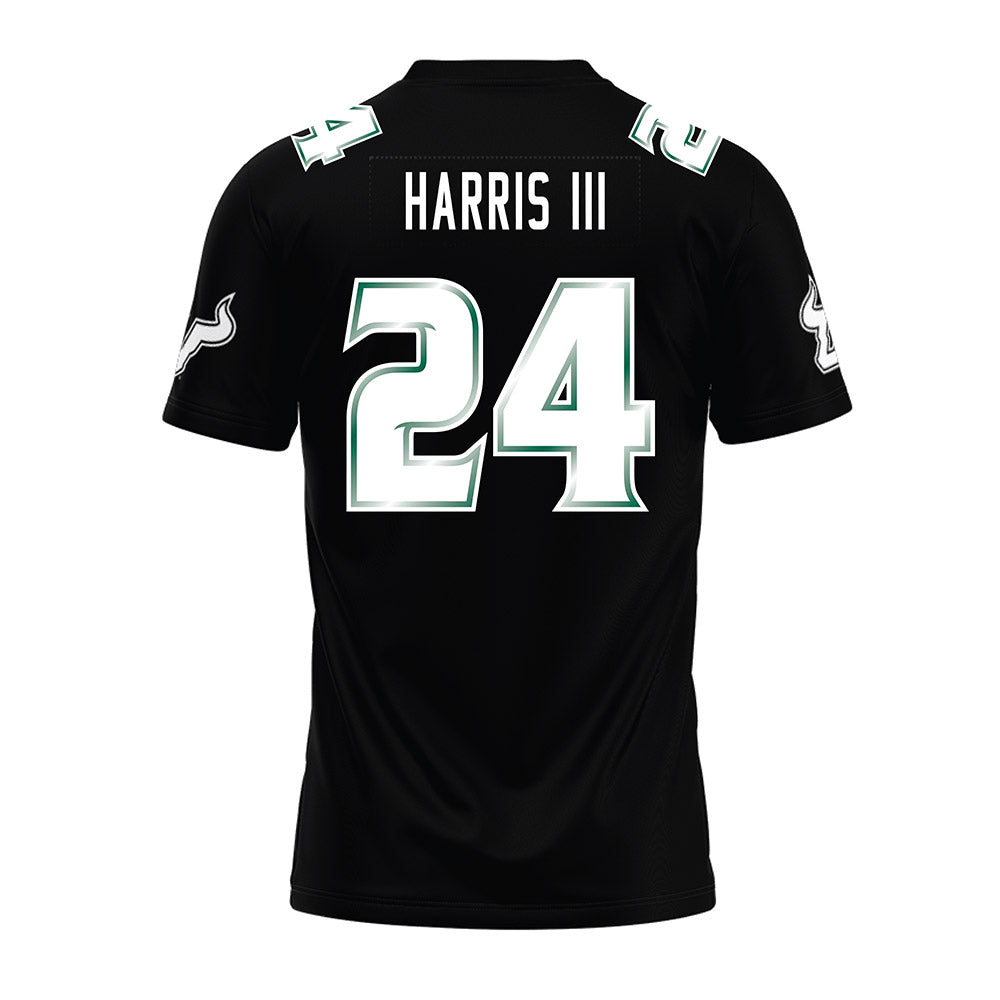 - NCAA Football : Mac Harris III - Black Premium Football Jersey-1