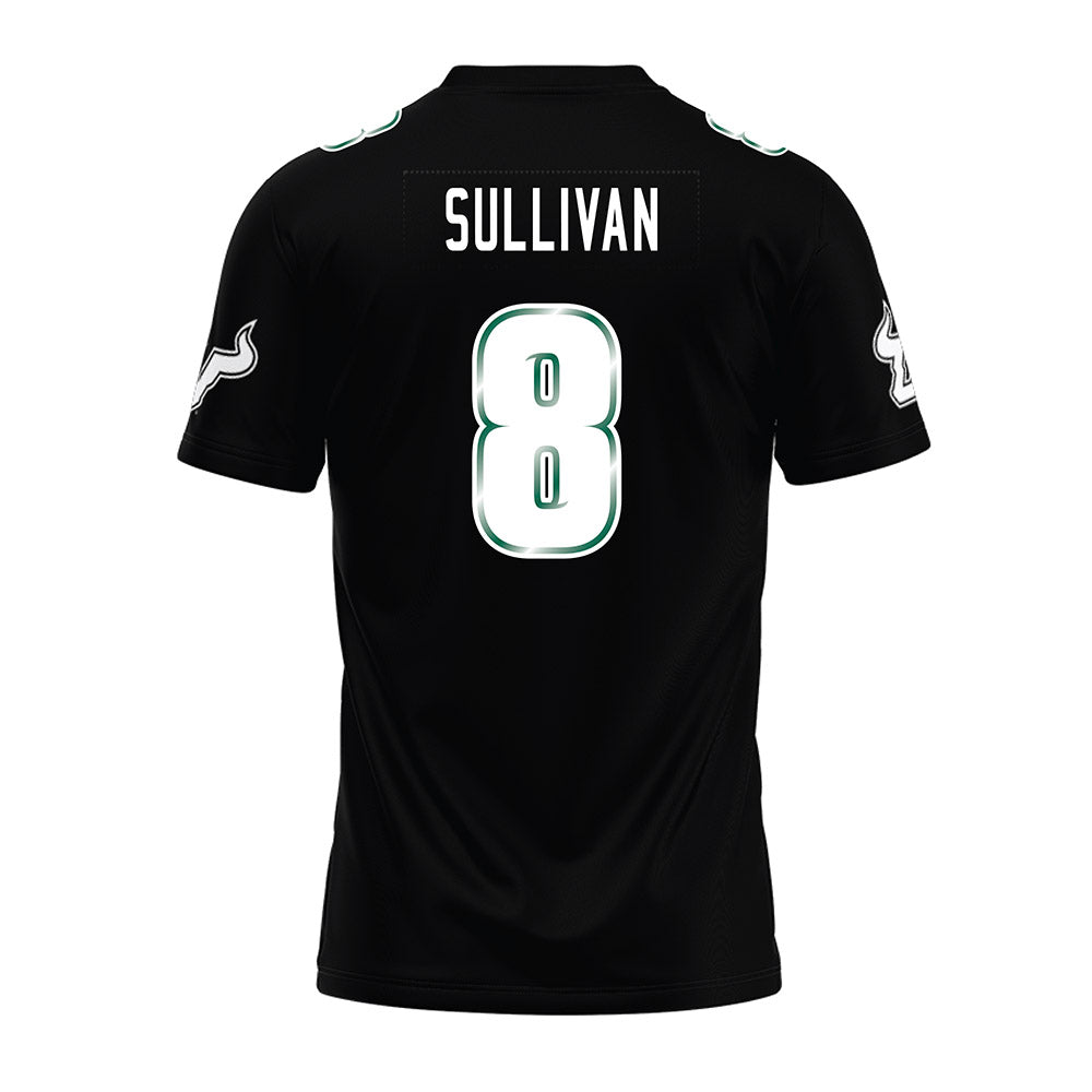 USF - NCAA Football : Wyatt Sullivan - Black Premium Football Jersey-1