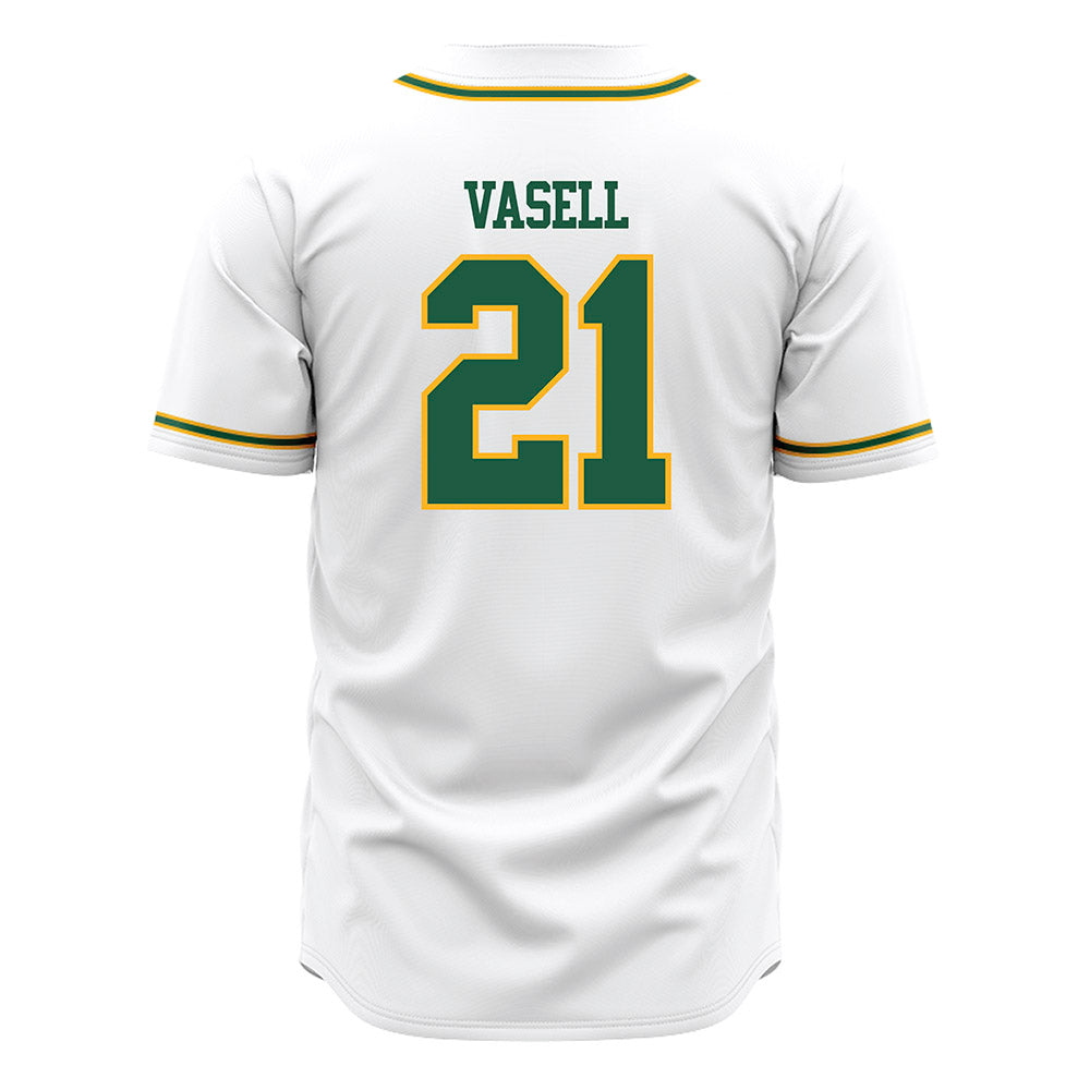 USFCA - NCAA Baseball : Tino Vasell - White Jersey-1