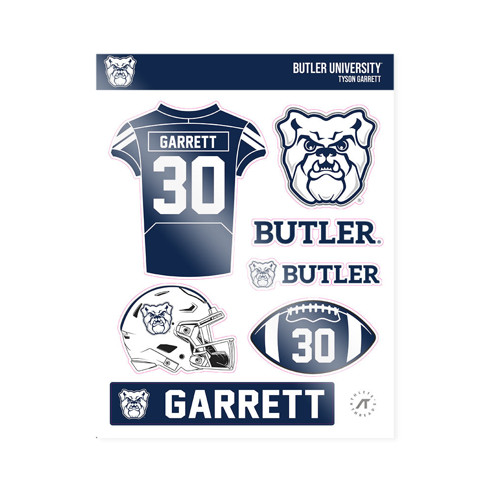 BU - NCAA Football : Tyson Garrett - Sticker Sheet-0