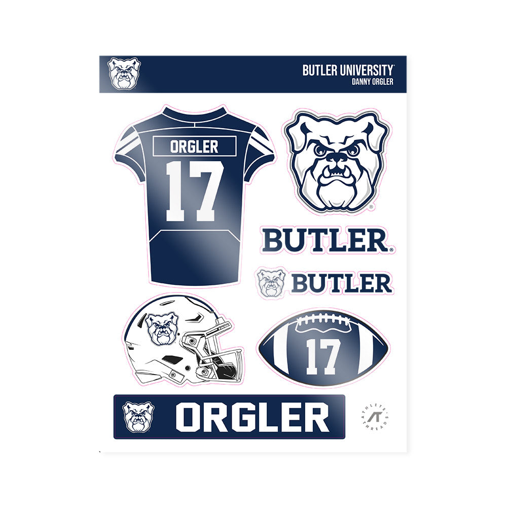 BU - NCAA Football : Danny Orgler - Sticker Sheet-0
