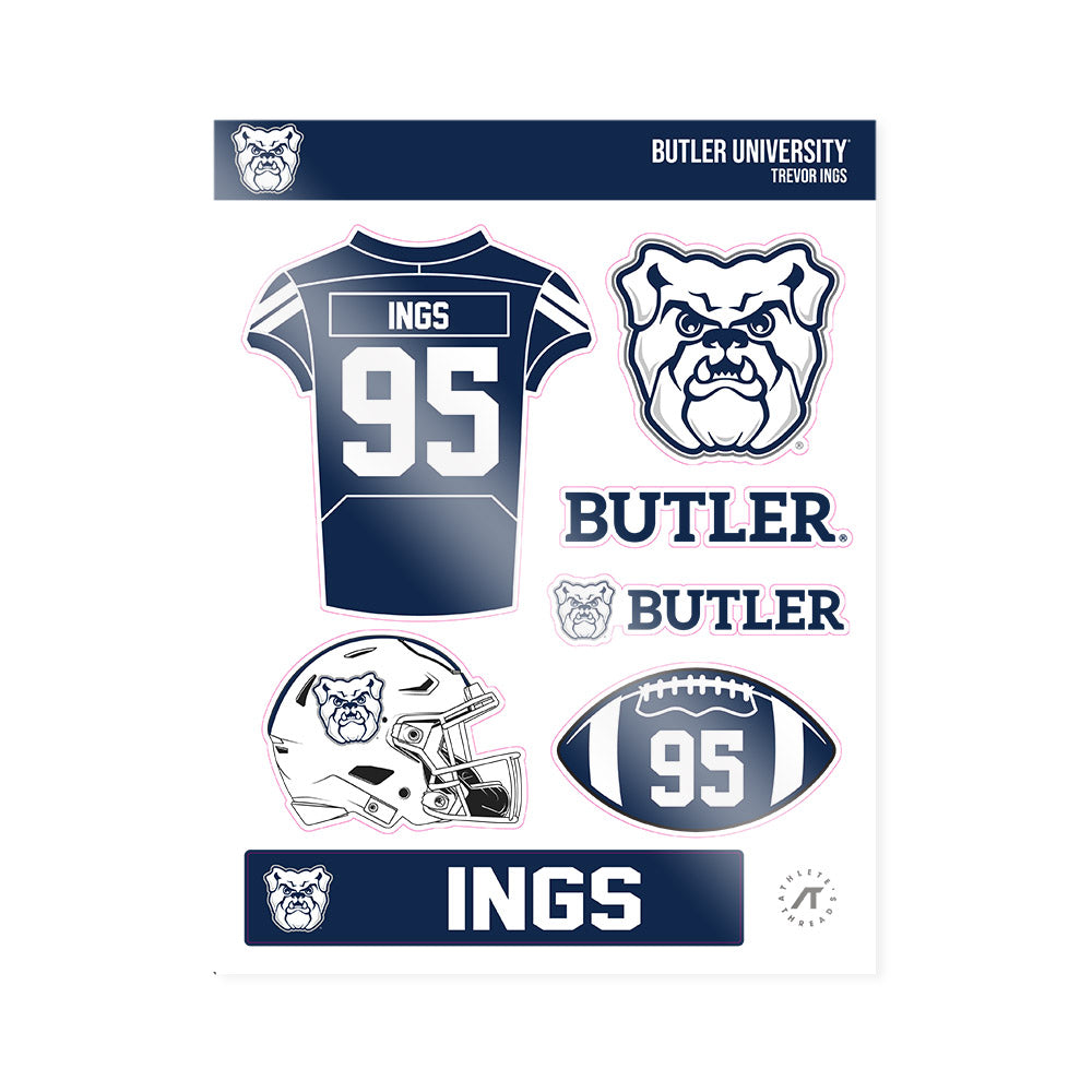 BU - NCAA Football : Trevor Ings - Sticker Sheet-0