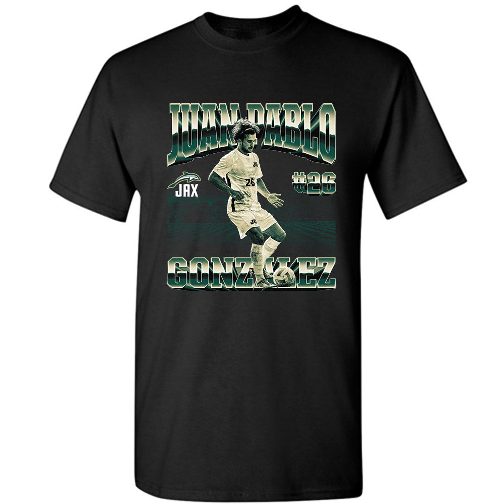 Jacksonville - NCAA Men's Soccer : Juan Pablo Gonzalez - T-Shirt-0