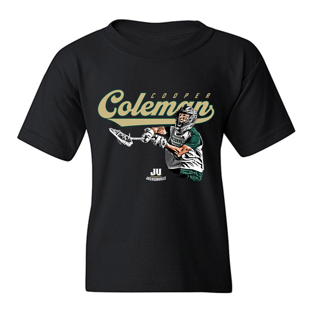 Jacksonville - NCAA Men's Lacrosse : Cooper Coleman - Youth T-Shirt-0