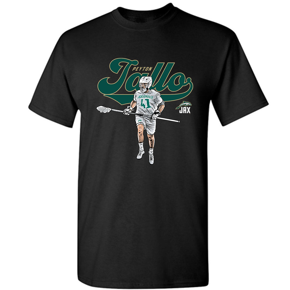 Jacksonville - NCAA Men's Lacrosse : Peyton Tallo - T-Shirt-0