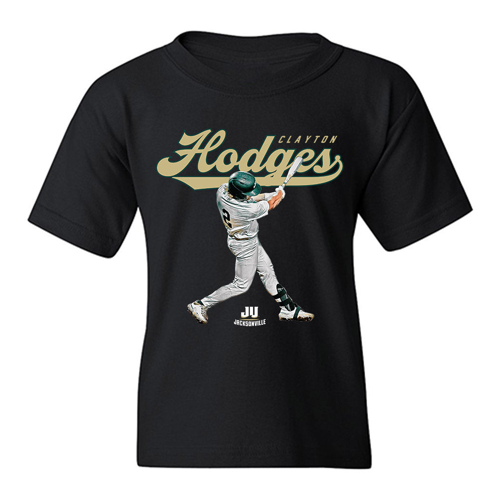 Jacksonville - NCAA Baseball : Clayton Hodges - Youth T-Shirt-0