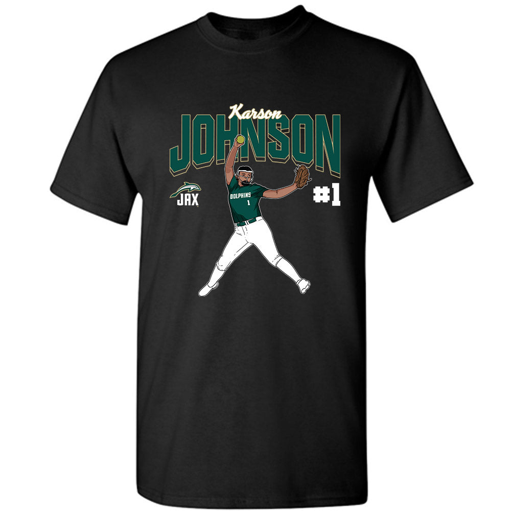 Jacksonville - NCAA Softball : Karson Johnson - T-Shirt-0