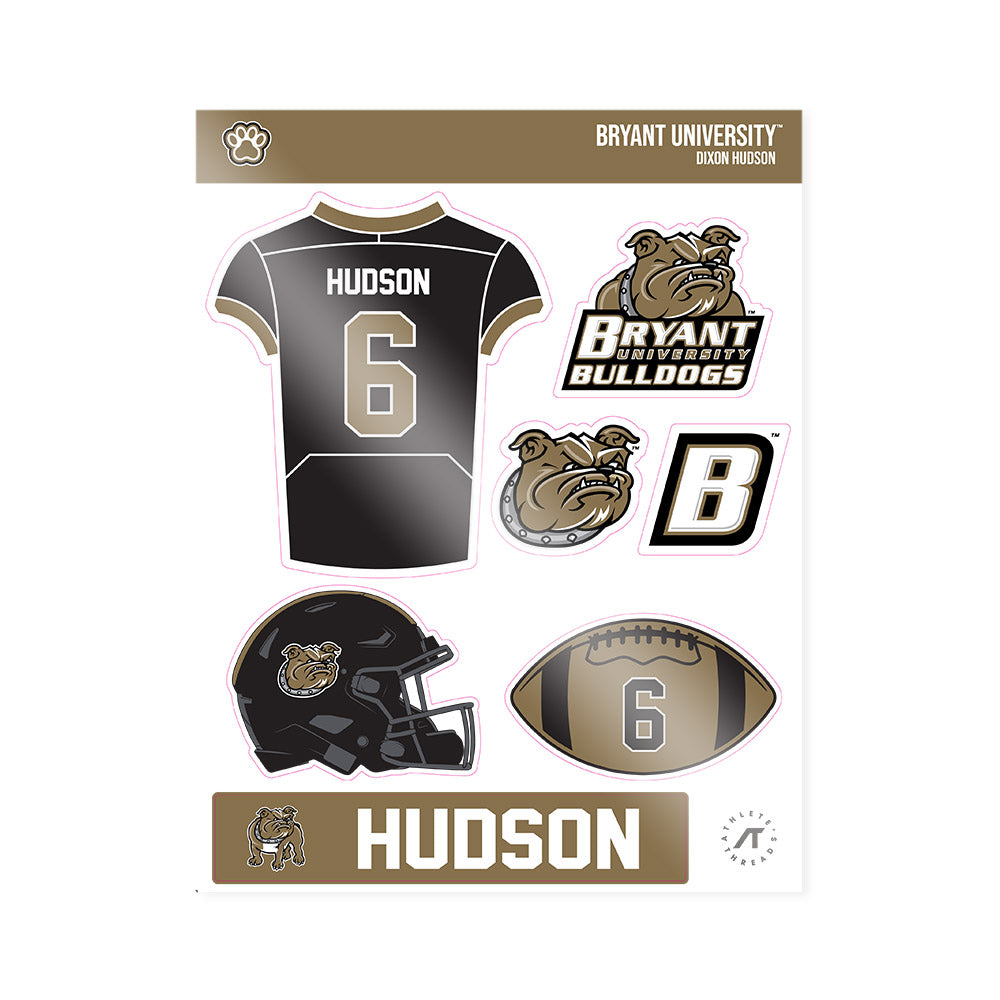 Bryant - NCAA Football : Dixon Hudson - Sticker Sheet-0